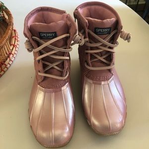 Sperry Girls Saltwater Boot